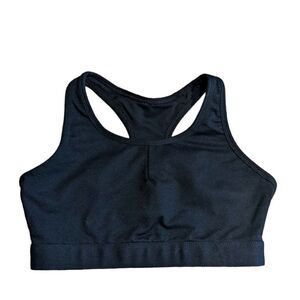 Fabletics black sport athletic bra size Small c007